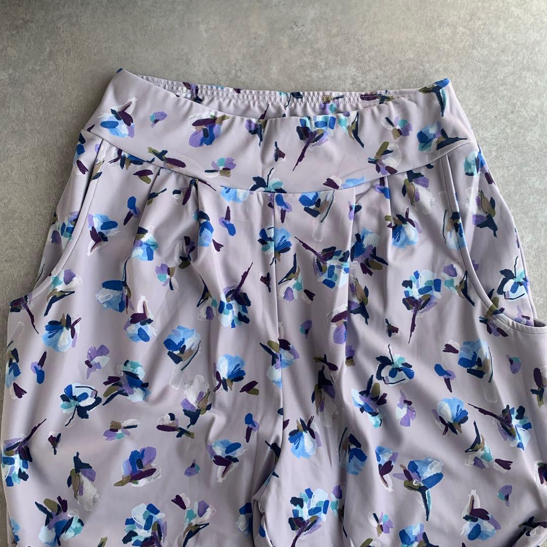 【新品】 SUKALA ローズプリント ジョガーパンツ ヨガウェア L 花柄