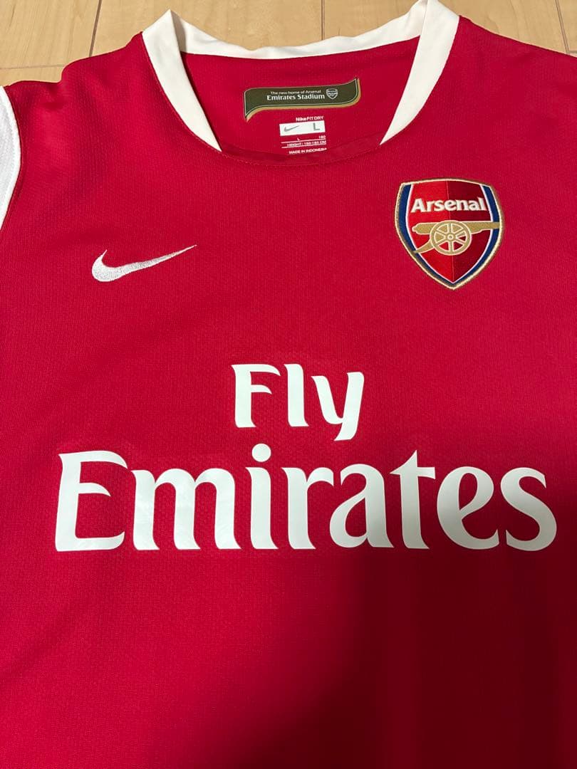 アーセナル 06/07 半袖ユニフォーム（KIDS 150-160）