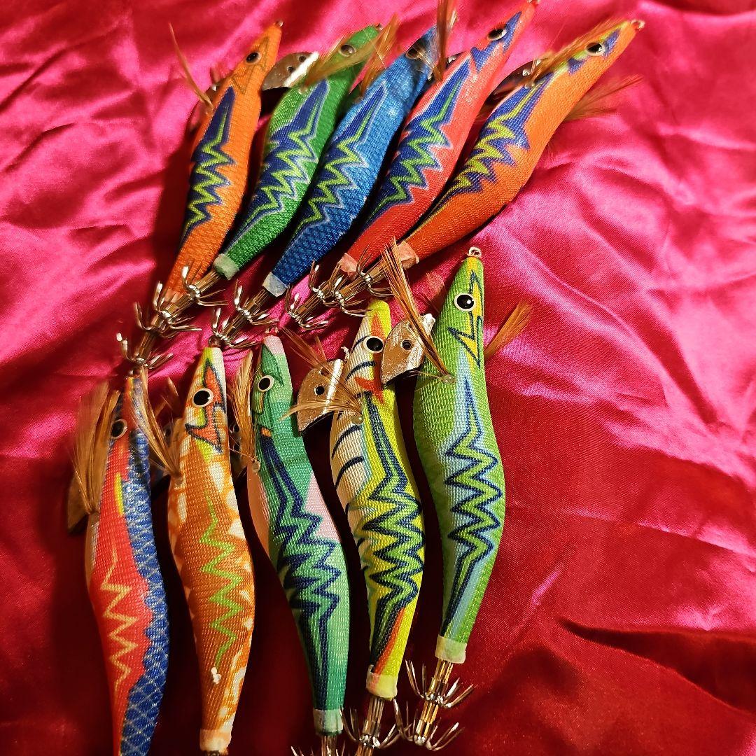 エギングロッド　新品リール　エギ豪華セット　新品peライン0.6号着用