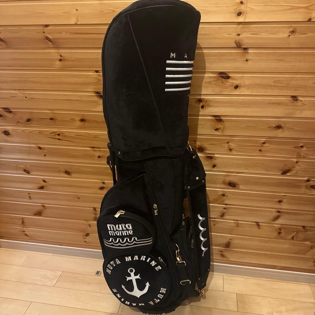 ✨美品✨muta Marineエコファー8キャディバッグ BK