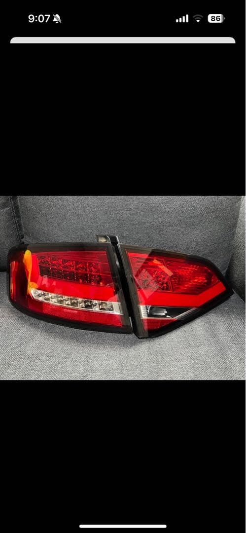 秋*田様 アウディA4 (B8.8K) 社外テールランプ 左右