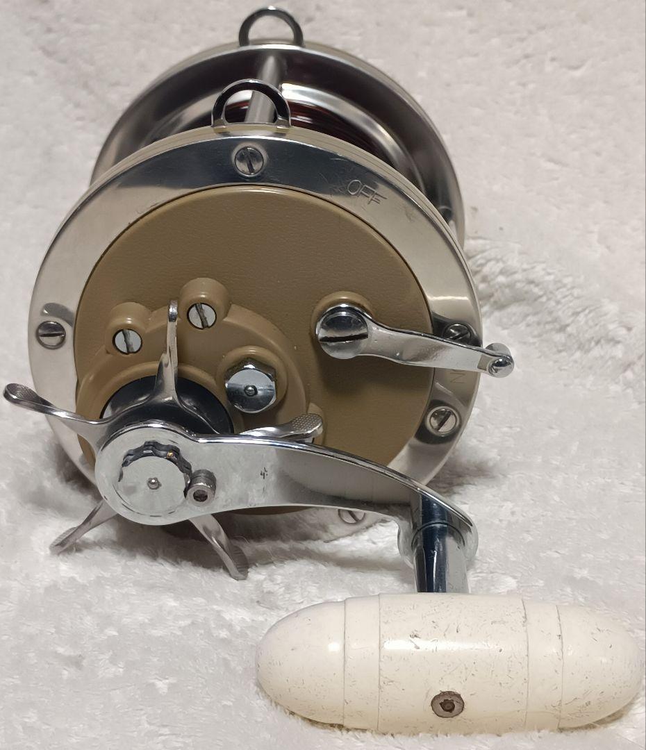 レア品！ケンコードラム940底物両軸リール！クエ釣り用新品ライン付