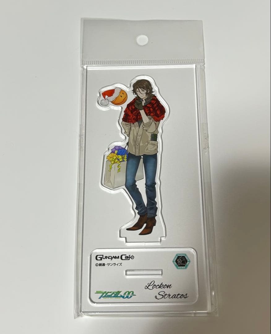 ア*キ様 ガンダムカフェ クリスマス　ロックオン・ストラトス　アクスタ