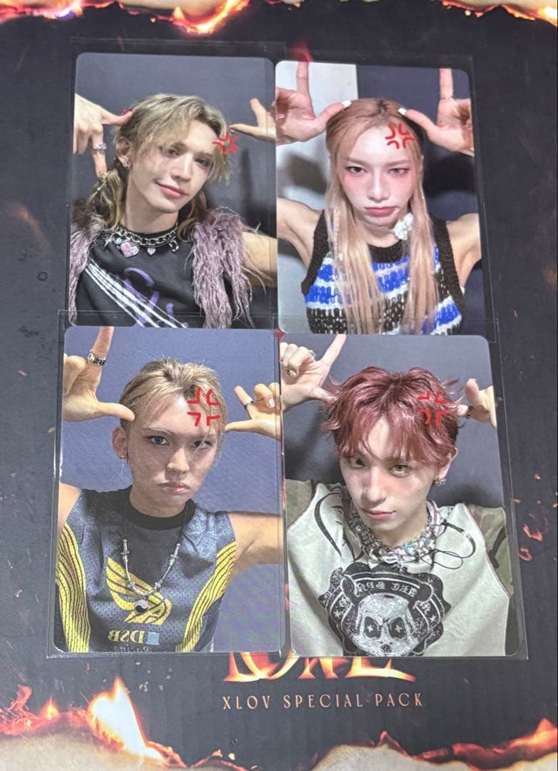 XLOV mystargoods トレカ4枚セット