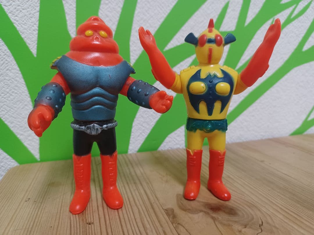 当時物　アクマイザー3　ガブラ　イビル　２体セット