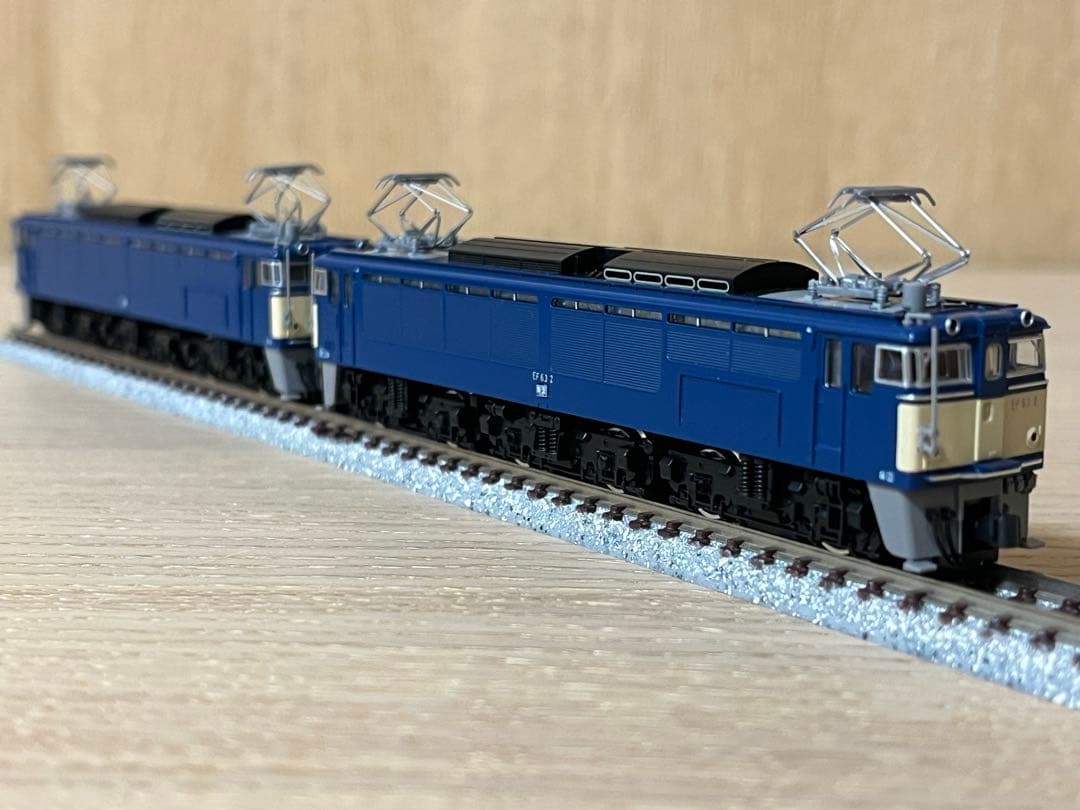 TOMIX JR EF63形電気機関車（青色）2両セット