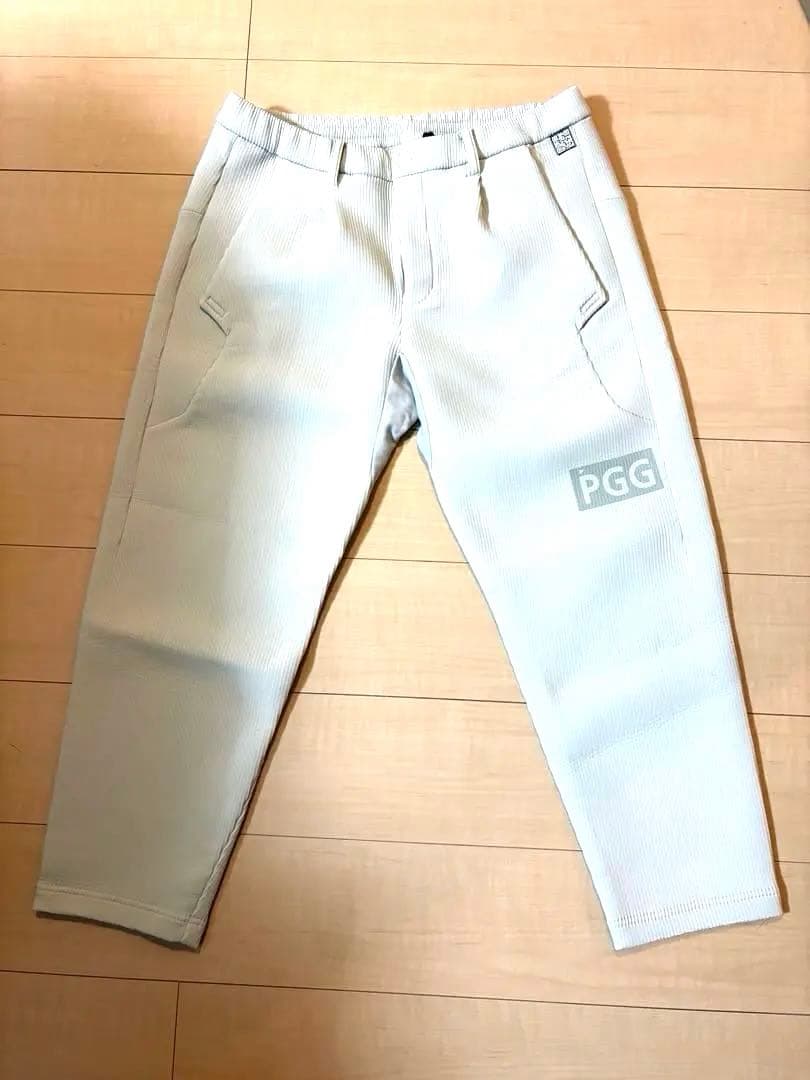 PGG ベージュ セットアップ　パーリーゲイツ　ゴルフウェア　メンズ　2025