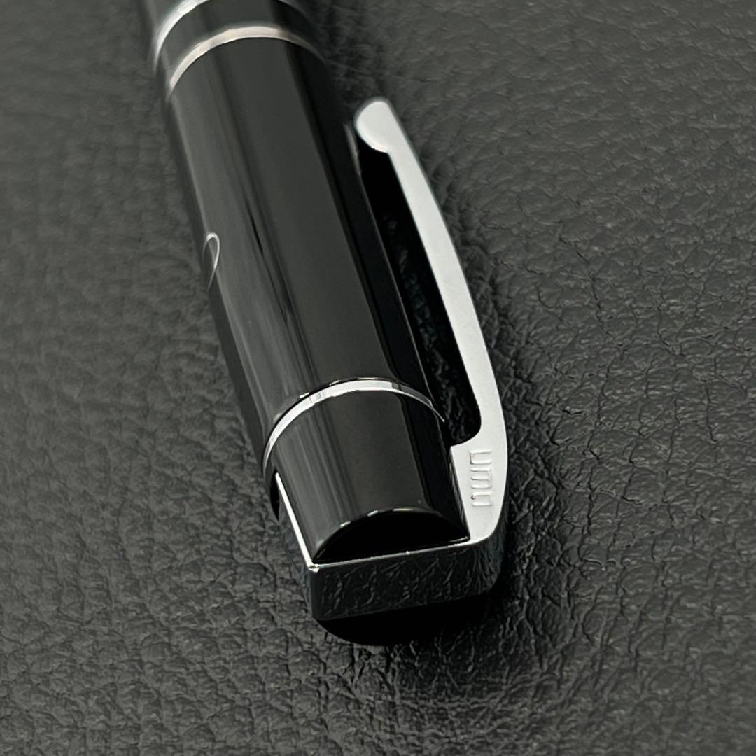 箱付 OMEGA オメガ ボールペン ブラック シルバー ロゴ