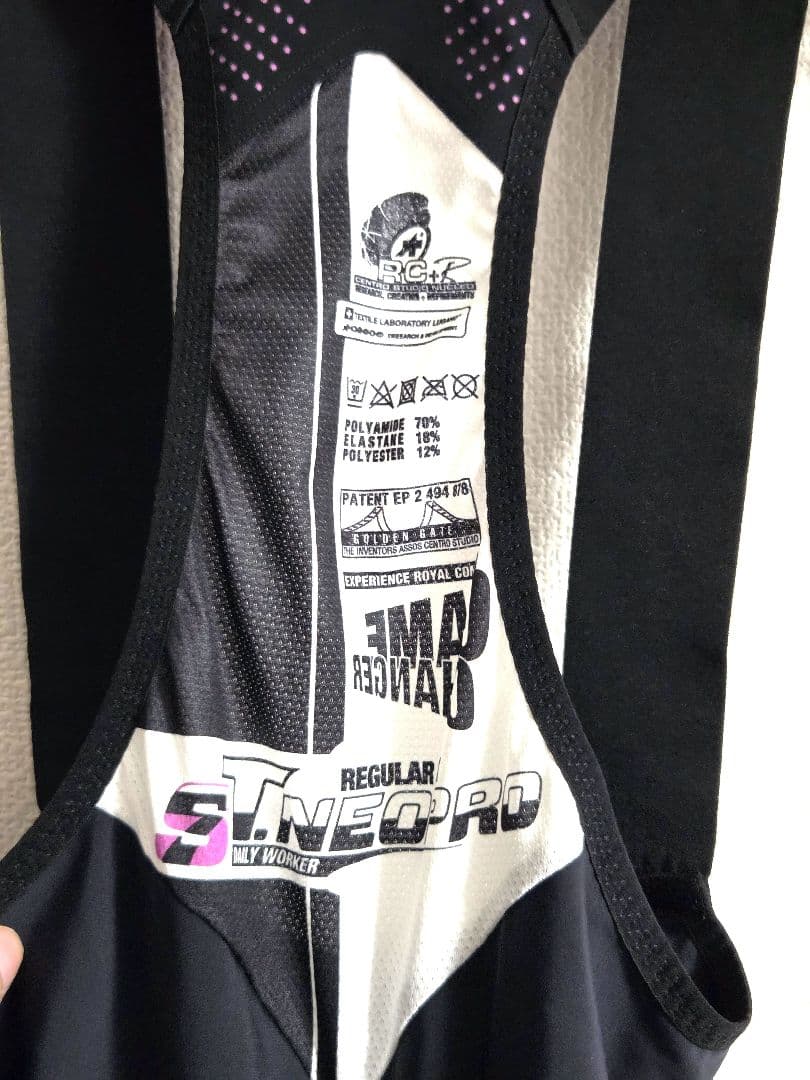 [中古] ASSOS T.NEOPRO ビブショーツ Sサイズ