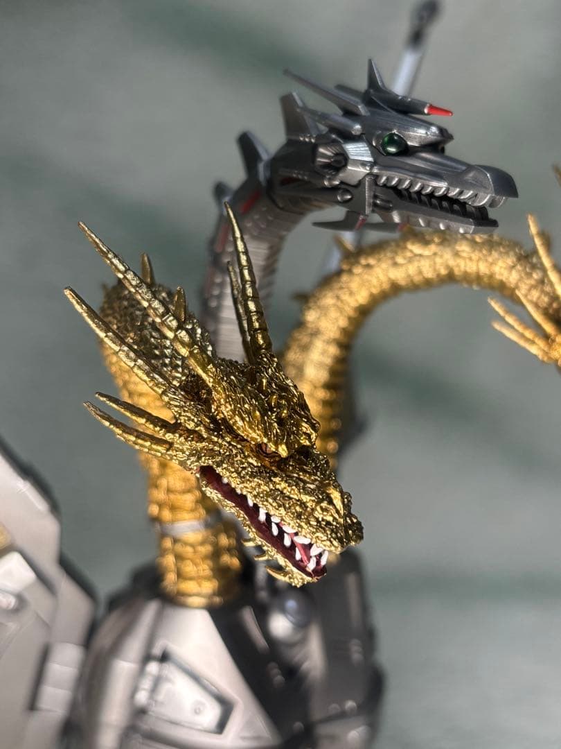 【美品】 S.H.モンスターアーツ メカキングギドラ 新宿決戦