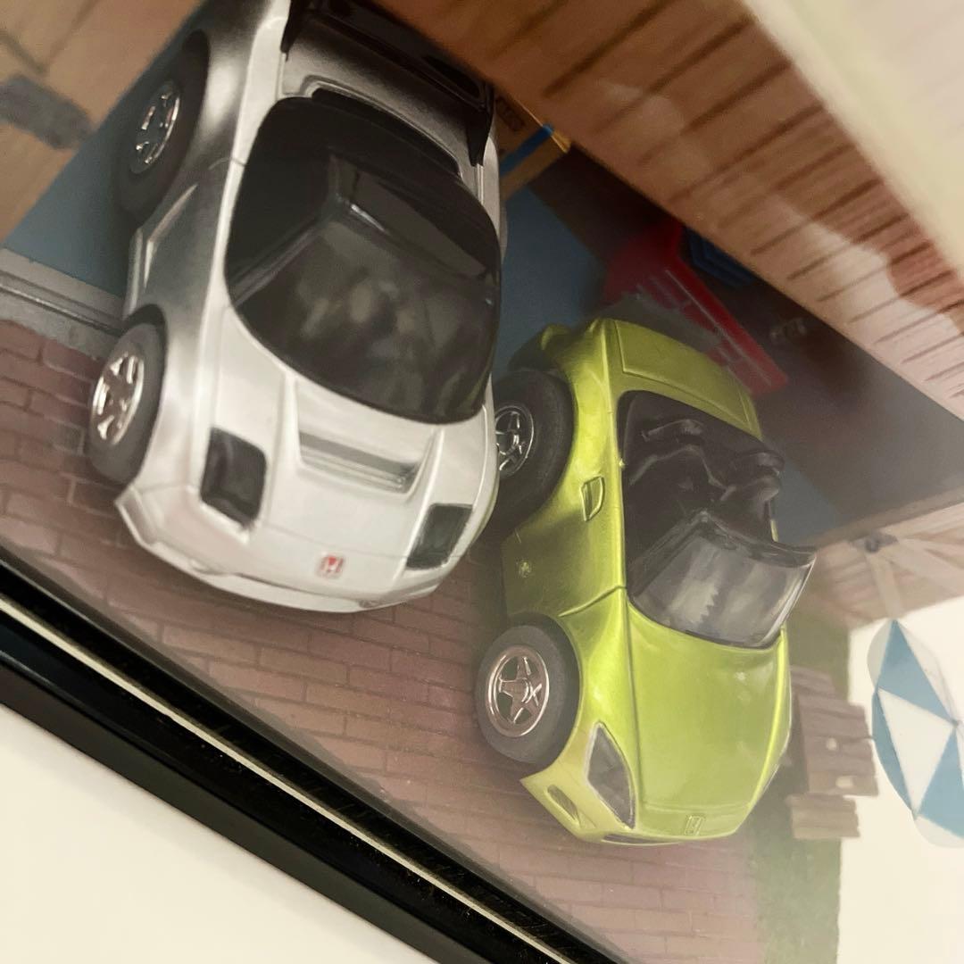 ぷちらま トレイン マイガレージ ホンダ NSX-R S2000 ジオラマ レア