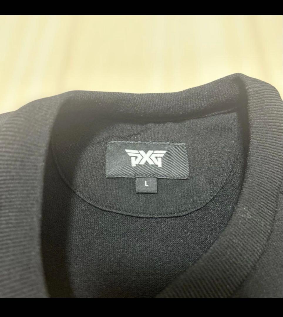 美品 PXG ゴルフウェア ワンピース レディース L ブラック スカルロゴ