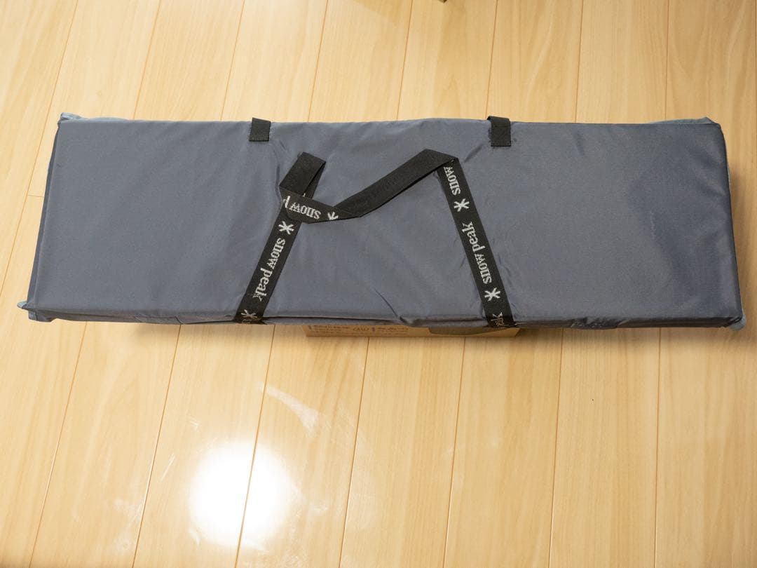 【美品】スノーピークLV-100T ワンアクションローテーブル竹