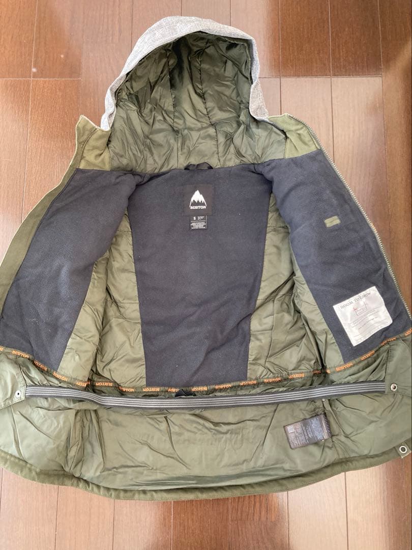 Burton キッズ ジュニア 子供 上下セット スノーボード ウェア サイズS