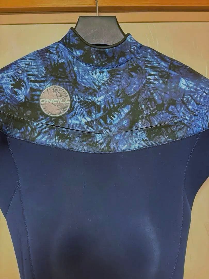 超美品O'NEILL サイコ3㎜フルスーツ ロングチェストジップ　ネイビー