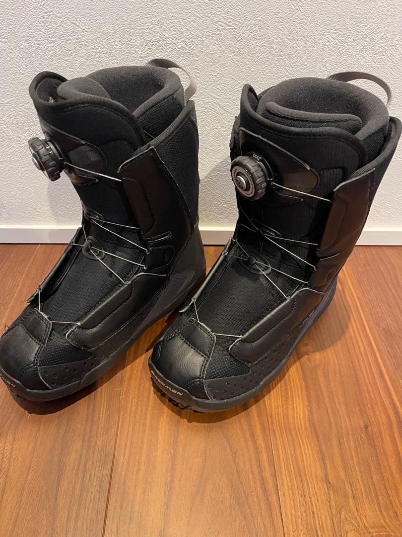 サロモン　スノーボード　ブーツ　BOA 24.5㎝　ブラック