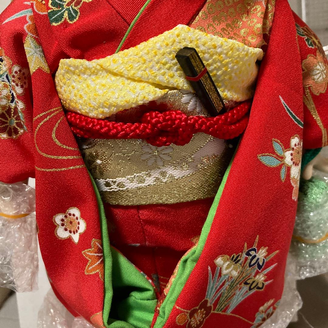 不二家 晴れ着ペコちゃん　茜