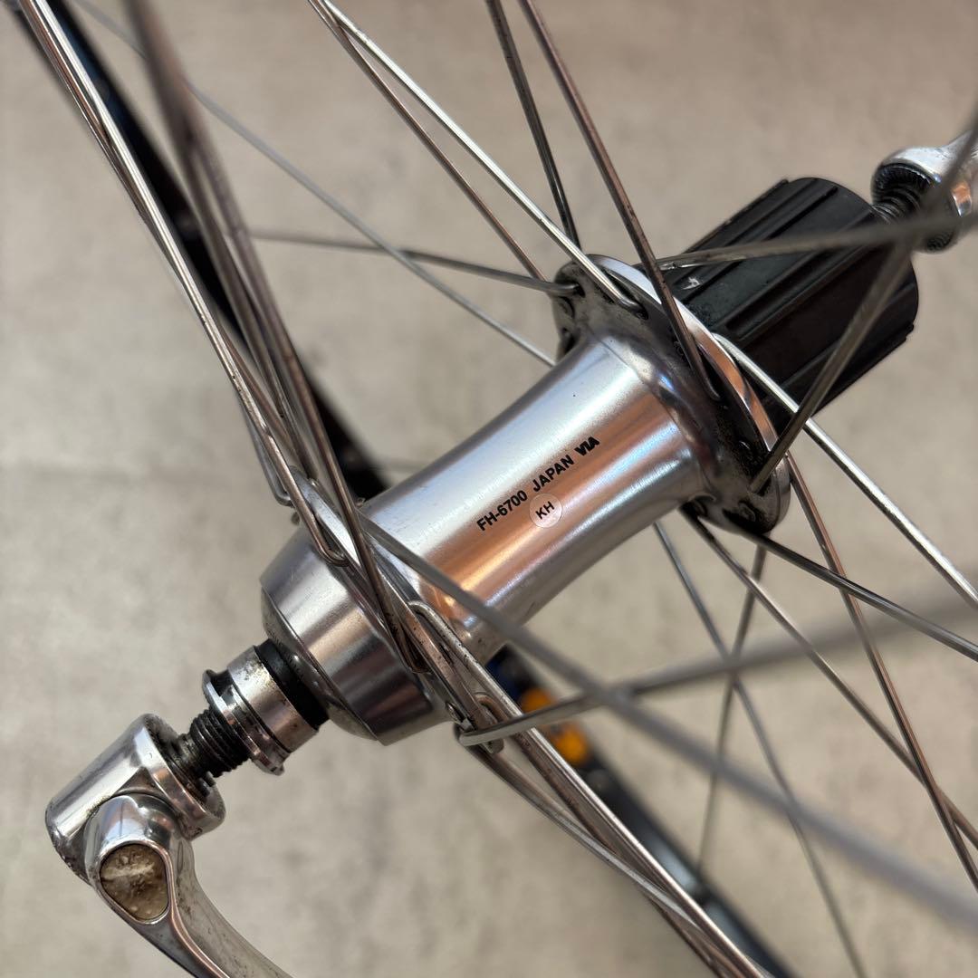 アルテグラ6700系 × AMBROSIO 700cホイール　クリンチャー