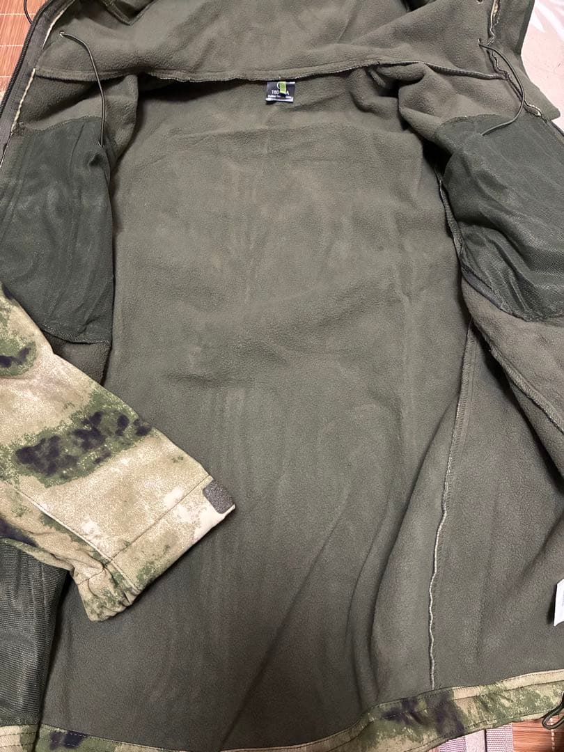 超お買得　未使用保管品ロシア軍北朝鮮軍仕様迷彩ソフトシェルジャケット軽量堅牢極暖