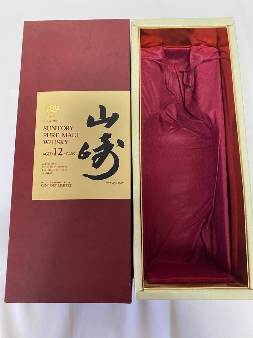 ★美品★サントリー ピュアモルト ウィスキー 山崎 12年 43% 750ml