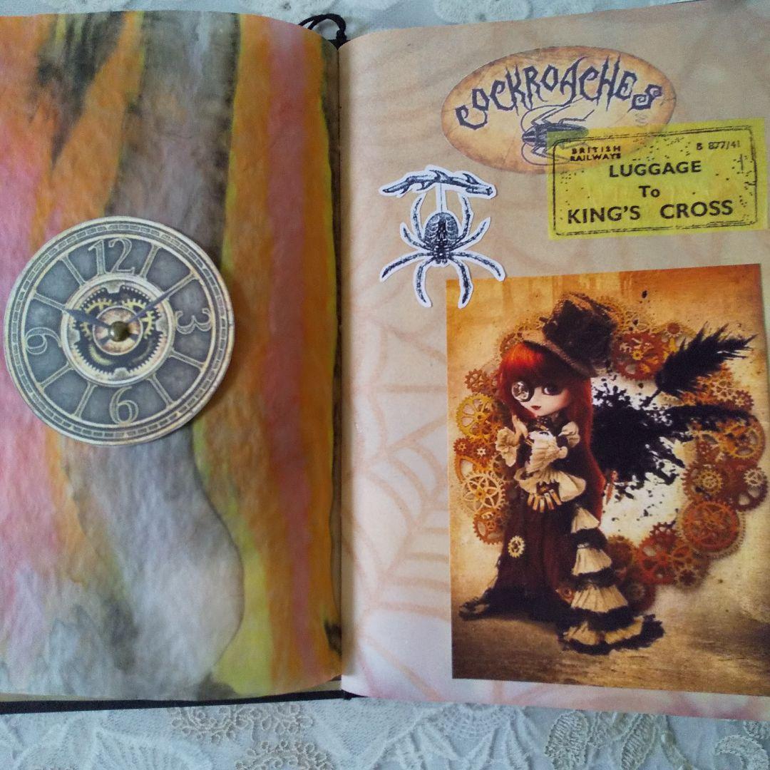 ジャンクジャーナル　ハロウィン　魔女　スカル