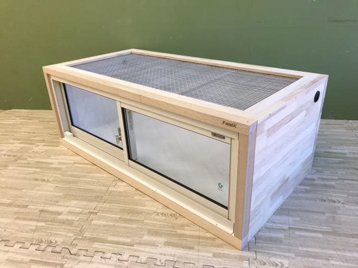 Ｆ and Ｋ 爬虫類木製ケージ 特定動物ケージ