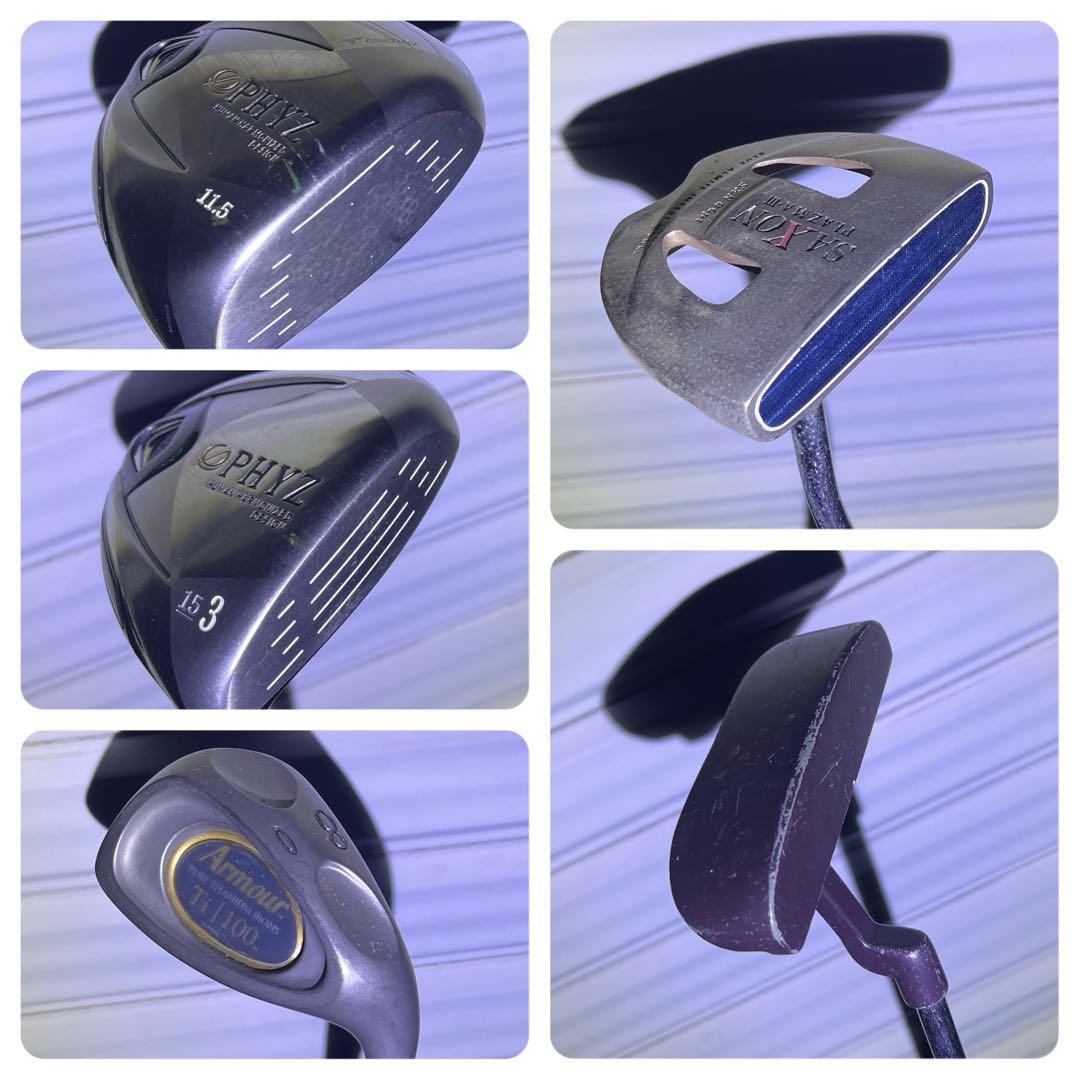 ファイズ、チタンアイアン、パター2本
