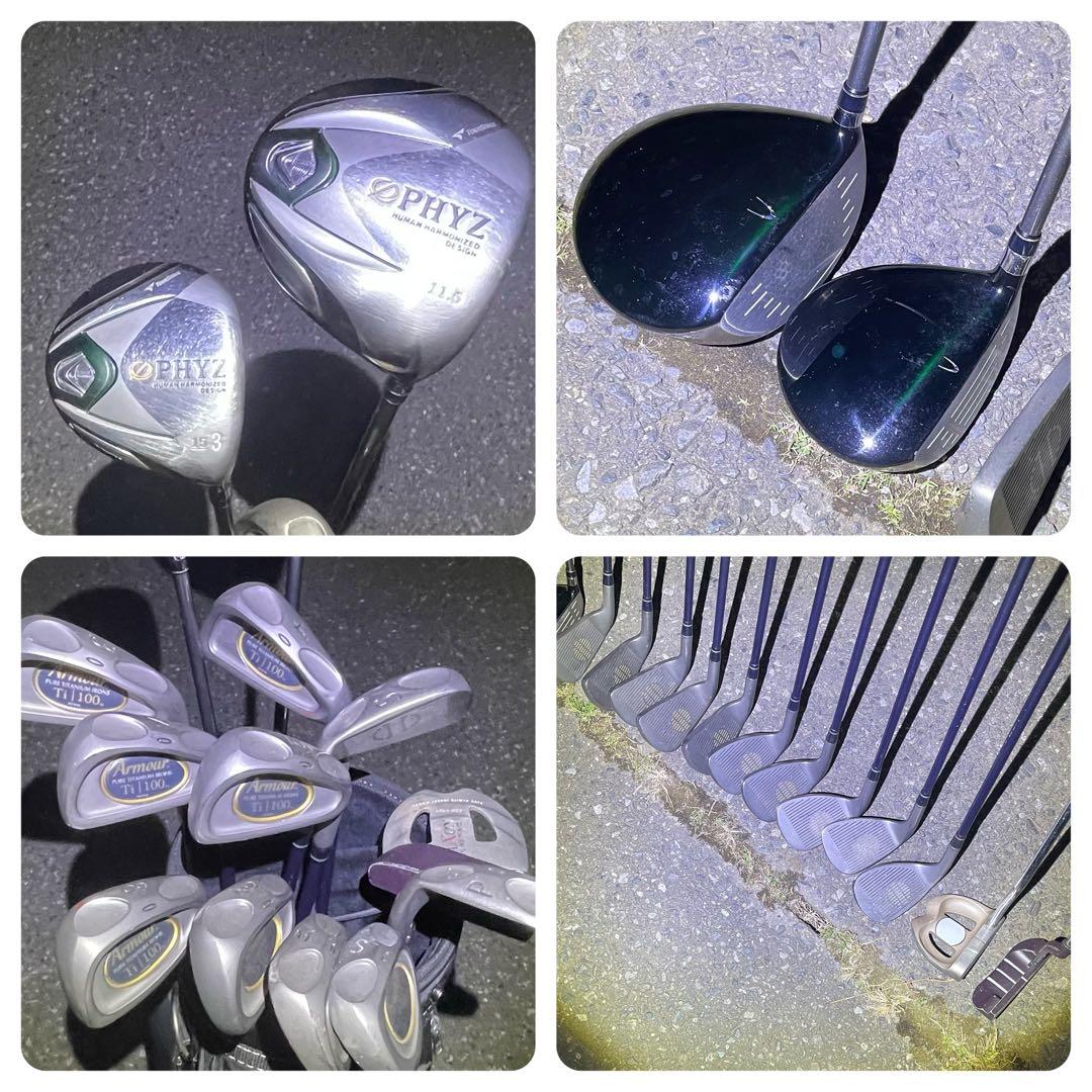 ファイズ、チタンアイアン、パター2本
