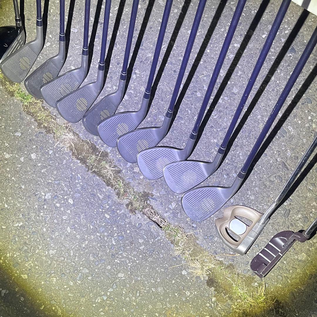 ファイズ、チタンアイアン、パター2本