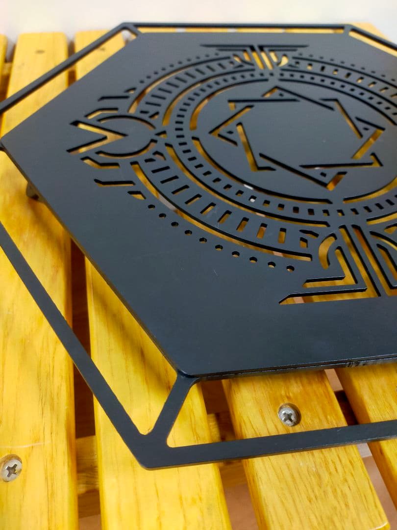 DEVISE WORKS×ソマビト 焚き火サイドスタンド Vein