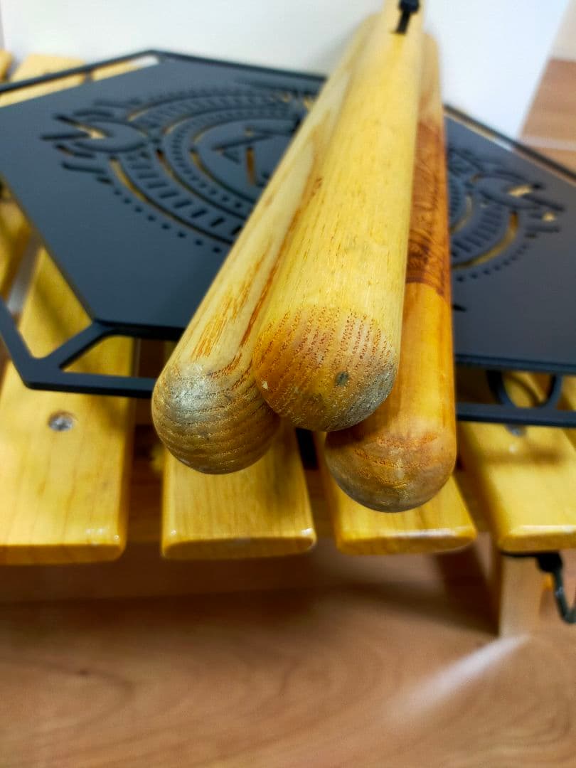 DEVISE WORKS×ソマビト 焚き火サイドスタンド Vein