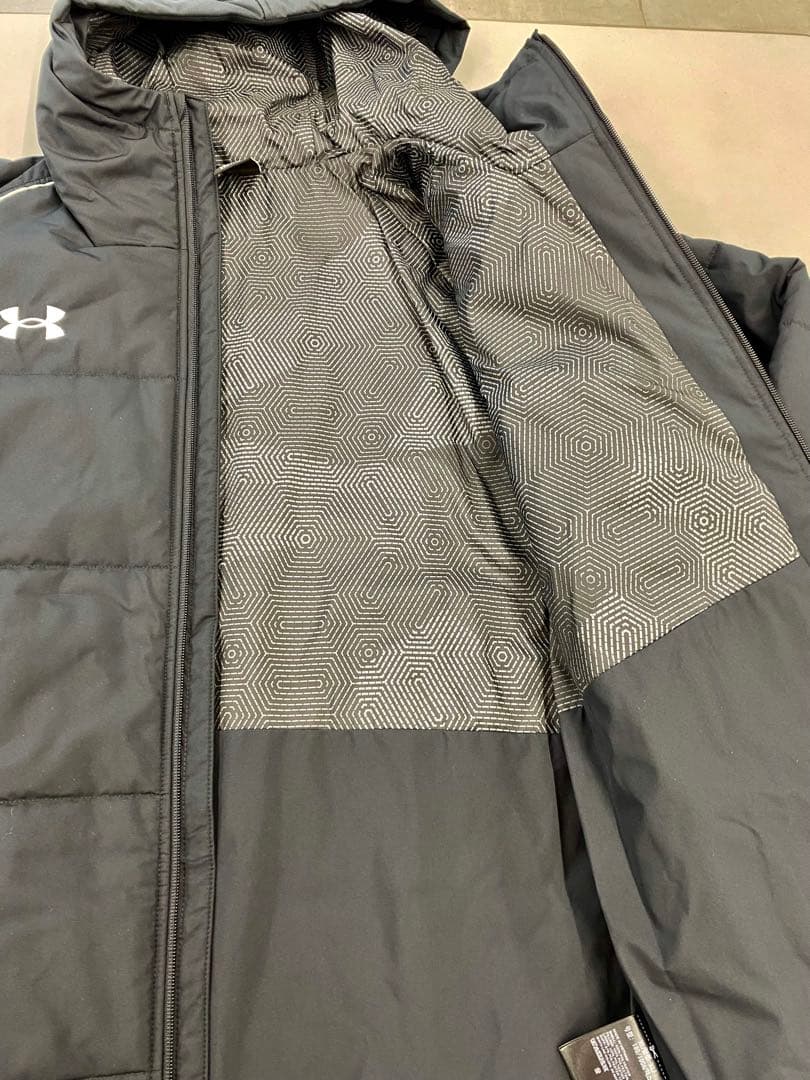 いわきFC トップチーム選手実着用　中綿ハーフコート　サイズXL 超貴重品