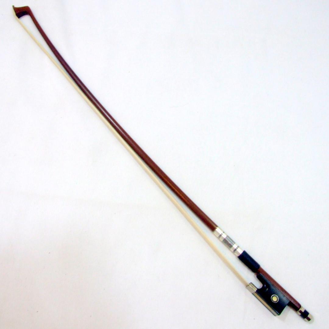 チェコ製 F.Schubel 1/4 バイオリン 弓 ケース 本体美品 メンテ済