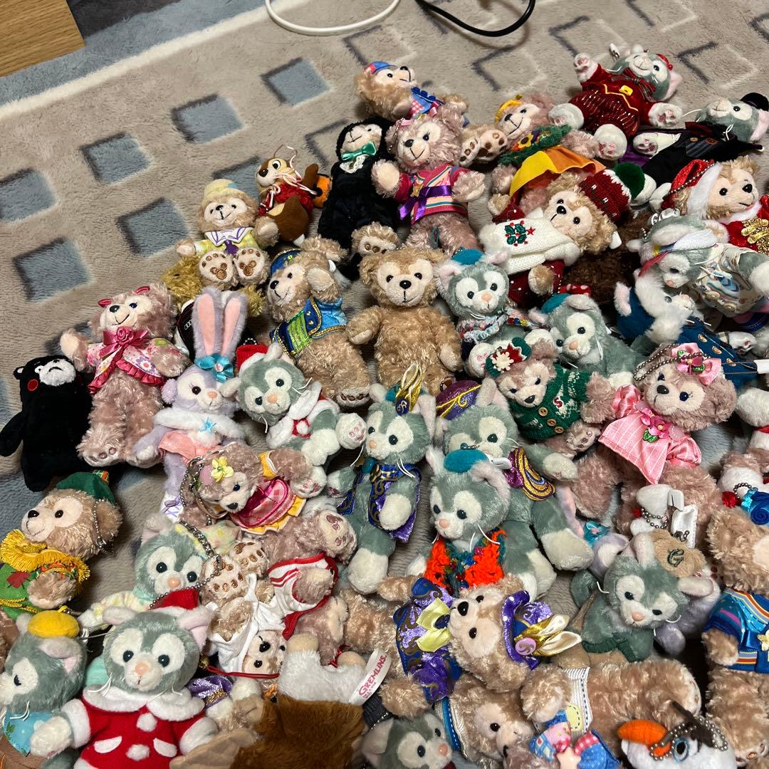 ダッフィーとフレンズ ぬいぐるみセット 約100体