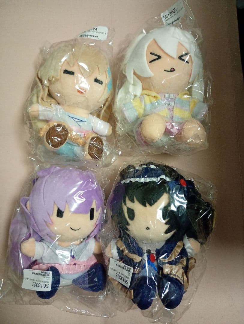 9-nine-　ぬいぐるみ&ぽんぽんセット　4体　未開封