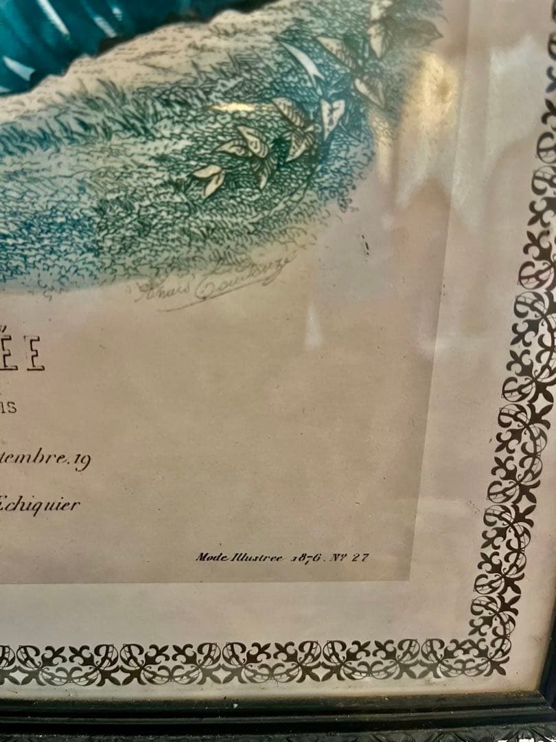 フランス アンティーク 挿絵