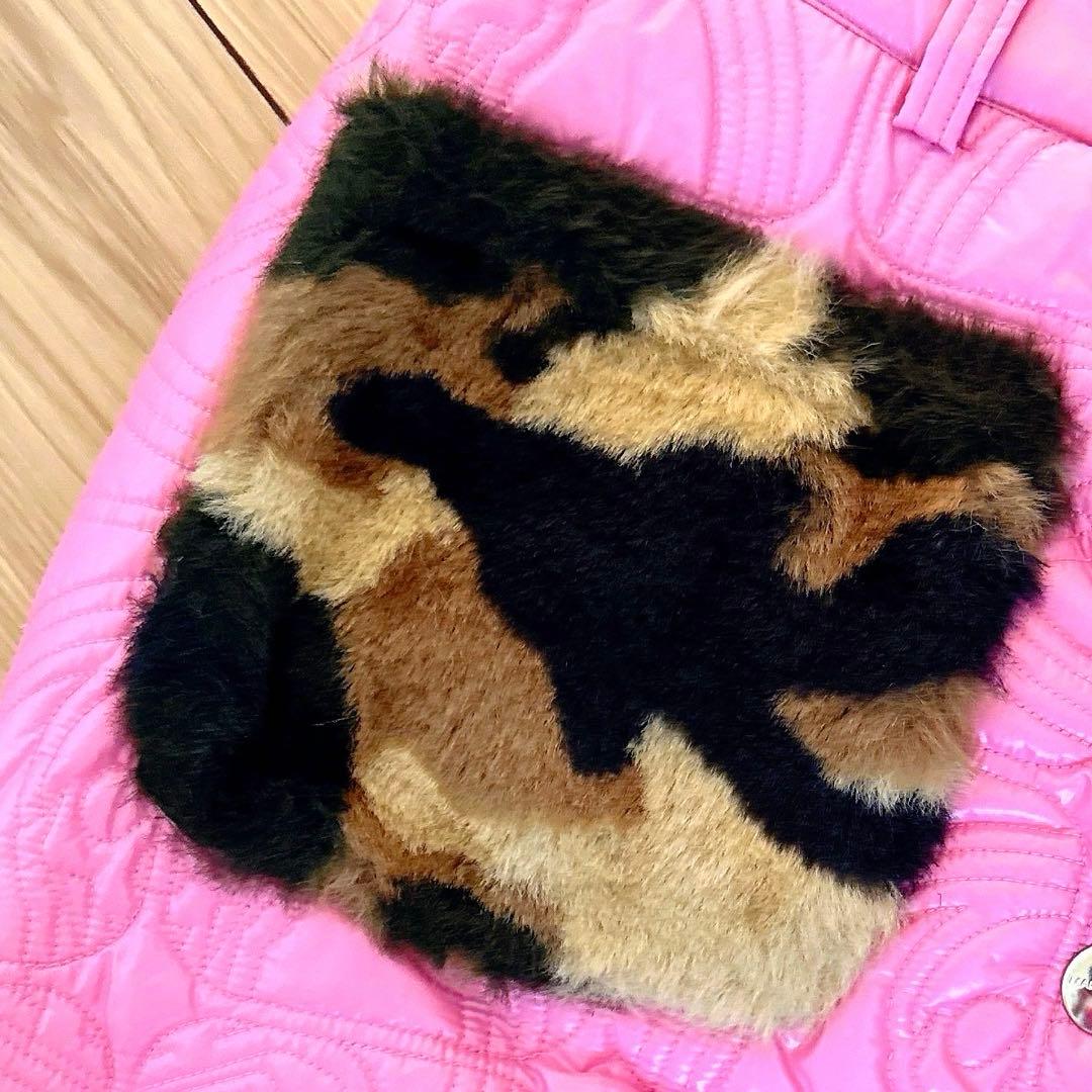 マークアンドロナ　ダウンスカート レディース36 ピンク　インナー付き