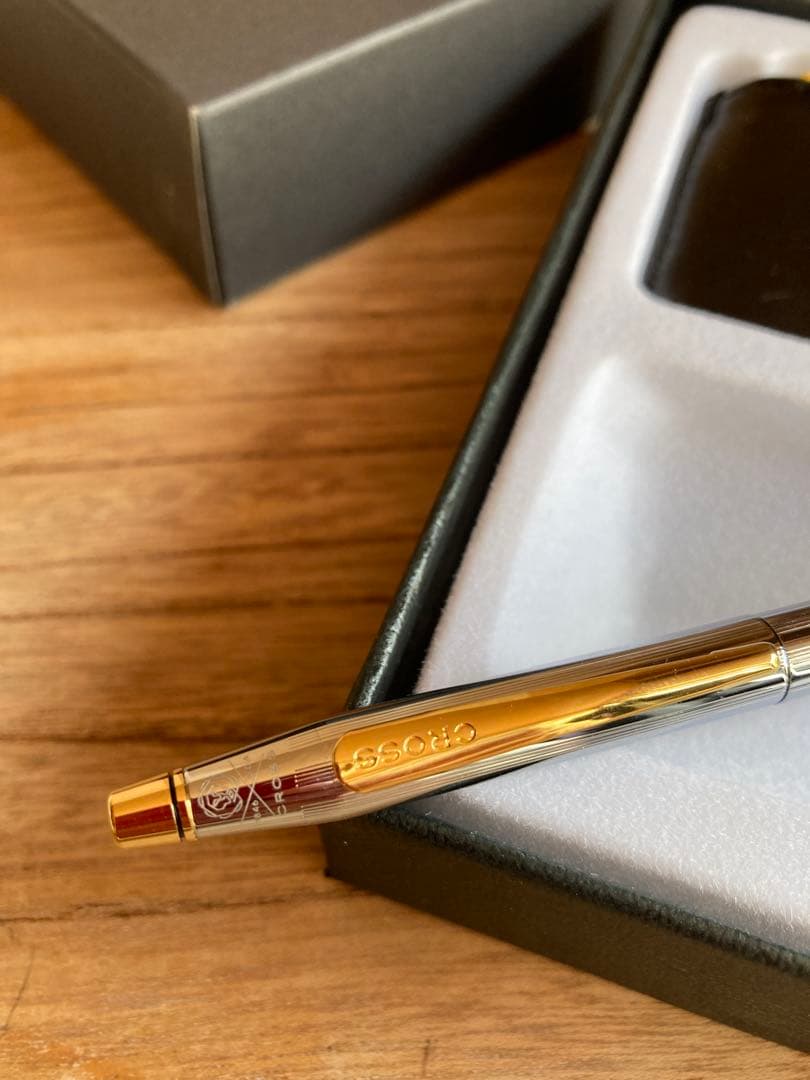 CROSS クロス ボールペン クラシックセンチュリー レザーケース付き