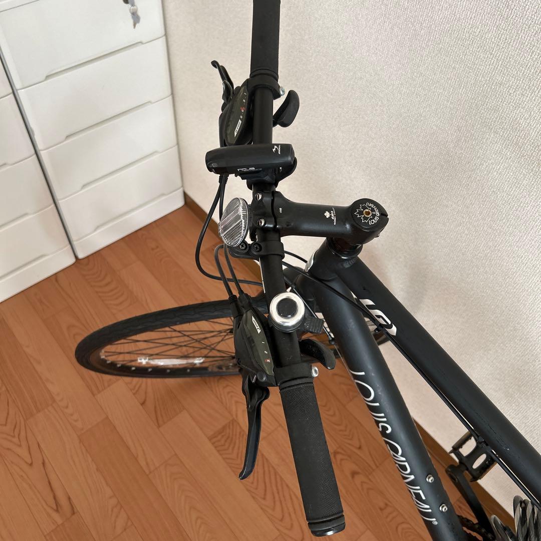 LOUIS GARNEAU クロスバイク ブラック