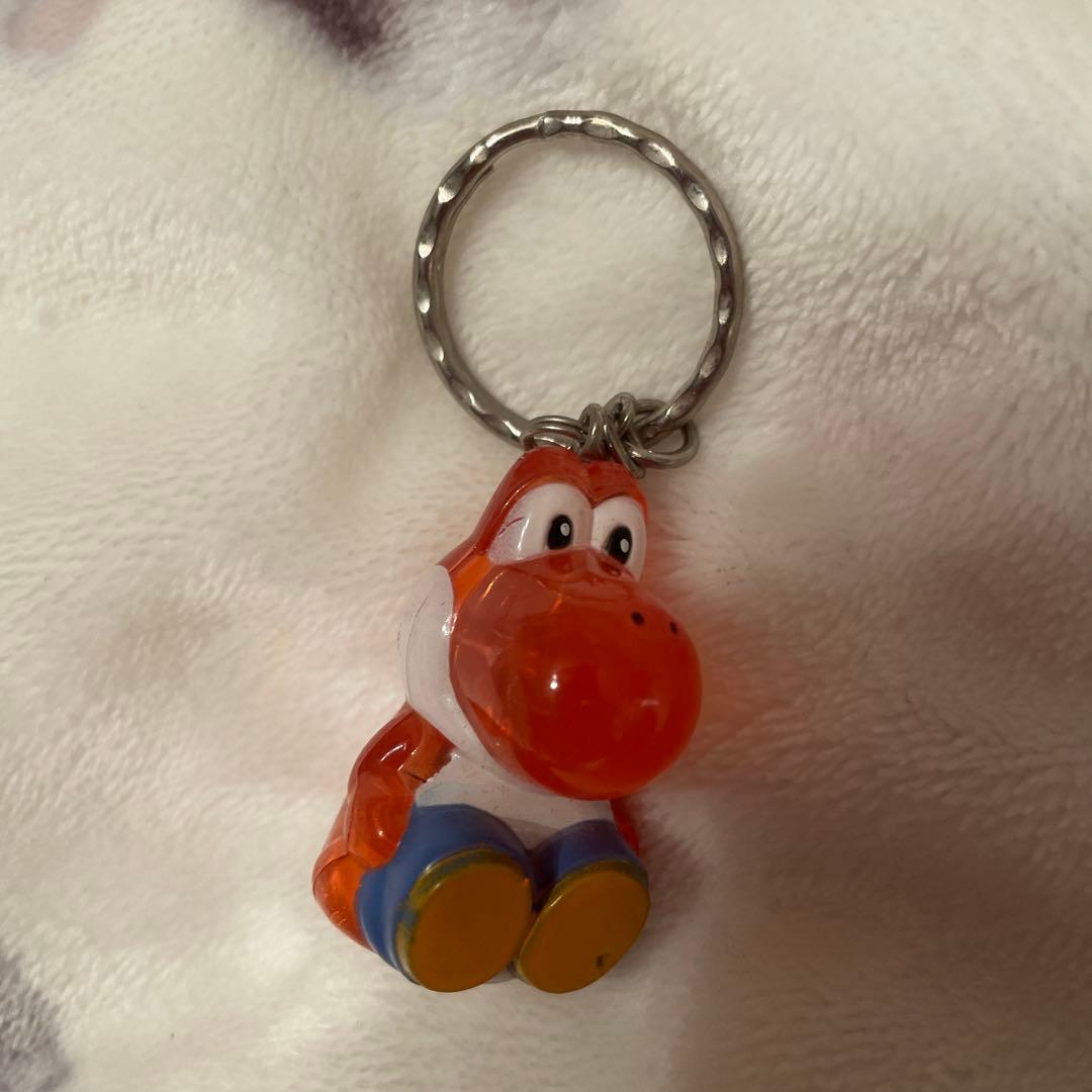 赤ヨッシー　キーホルダー　任天堂　スーパーマリオ　平成レトロ