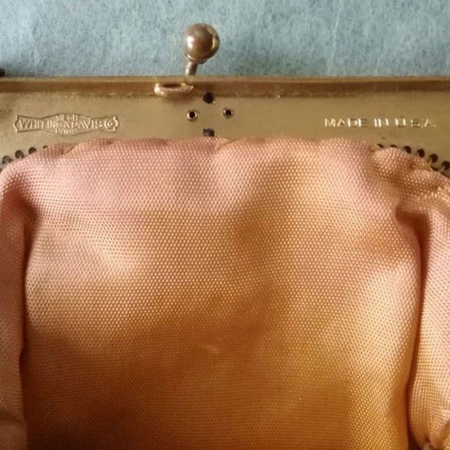 アンティーク　メッシュ　アールデコ　婦人パーティーバック　パース　アメリカ