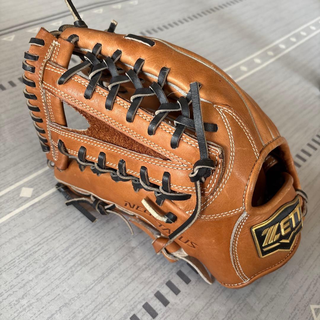 ZETT 野球グローブ SKG63151 ブラウン　左投げ