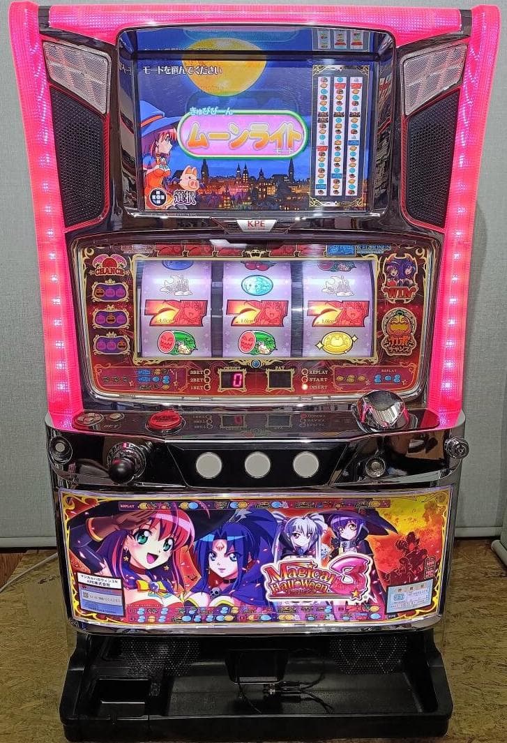 【パチスロ実機】 KPE★マジカルハロウィン３【不要機付】