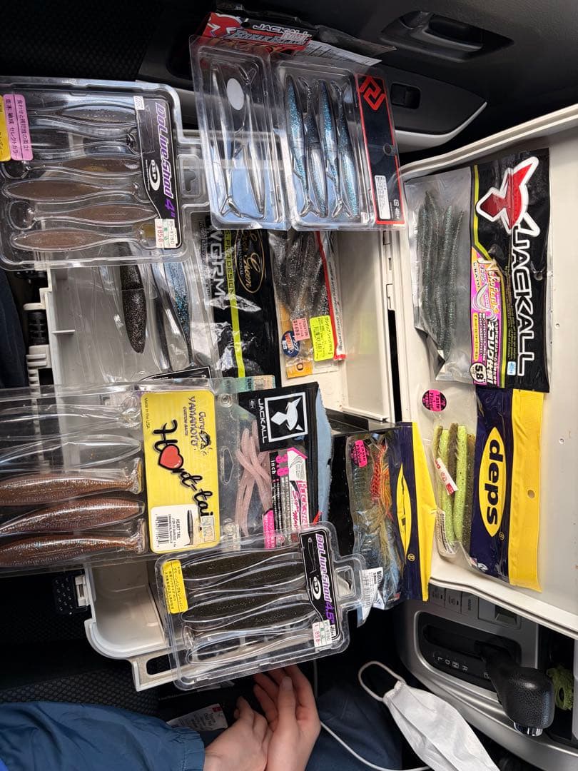 バス釣りルアー、ワーム、その他　引退セット