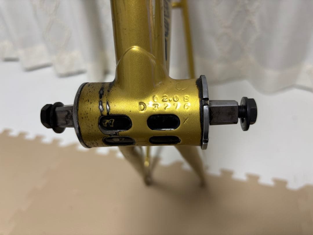 yuto　Ganwell ゴールド ピストフレーム NJS #005