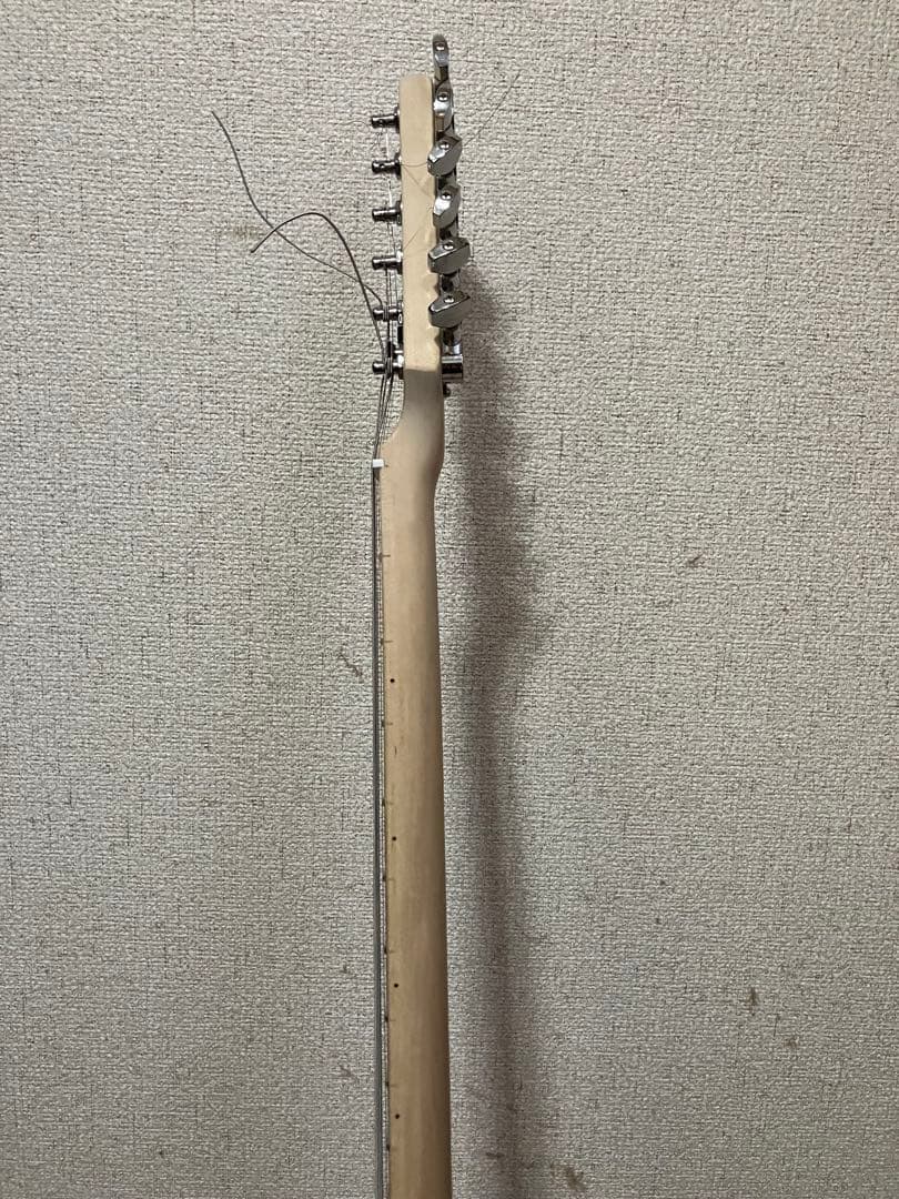 ノーブランド　テレキャスタータイプ　レフティ　エレキギター　塗装無し