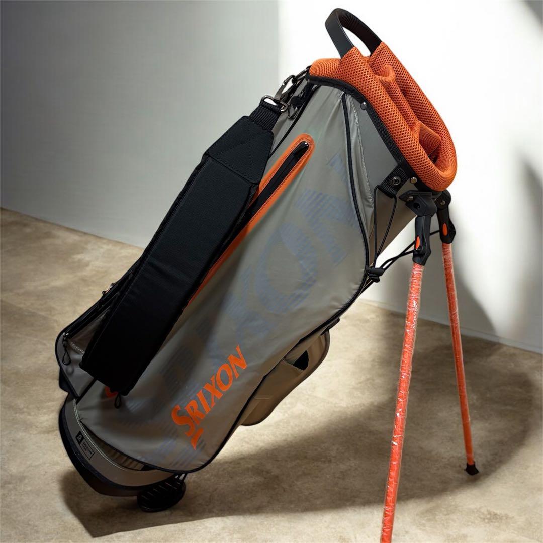 美品‼️スリクソン　スタンド式キャディバッグ　9.5型　超軽量で耐久性・撥水性