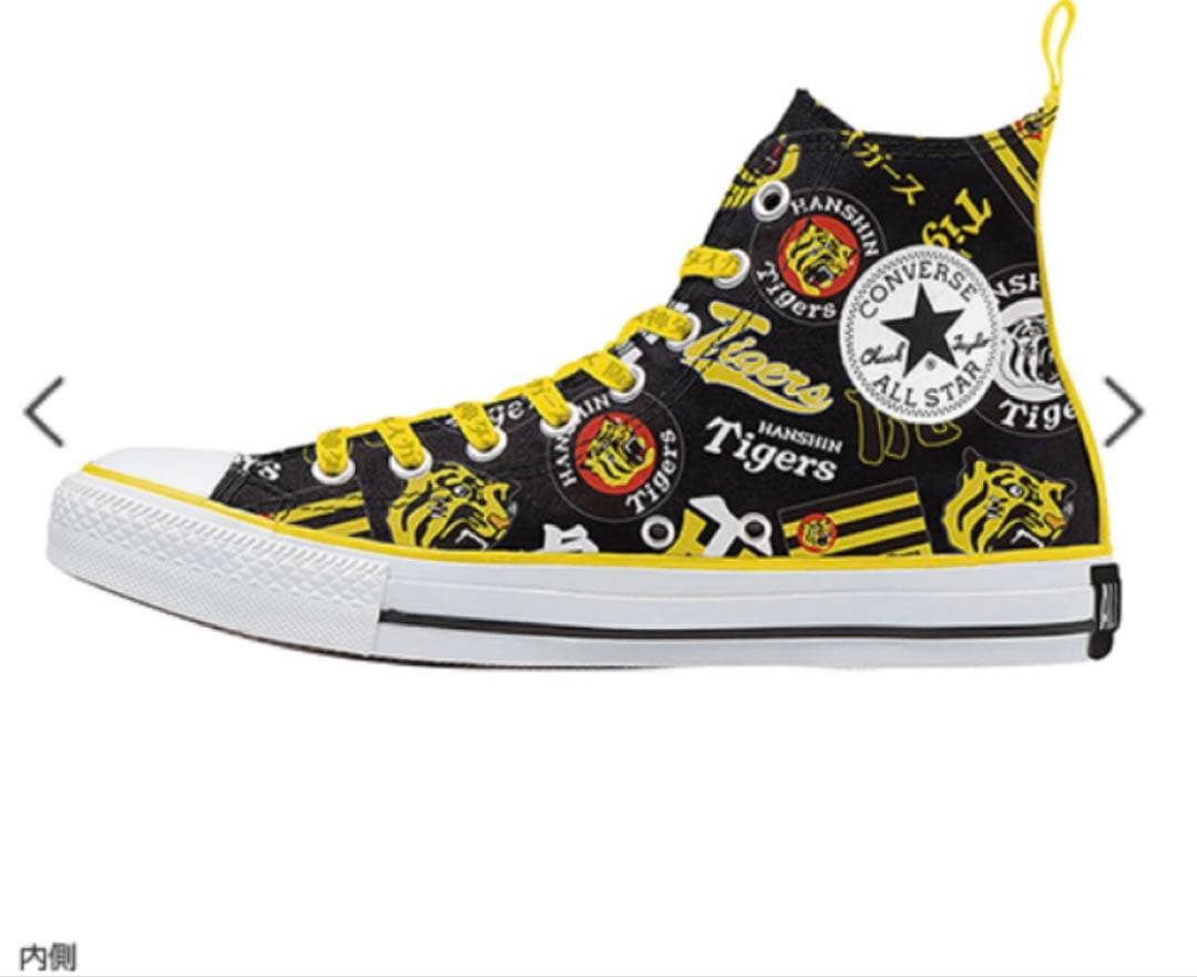 阪神タイガース コンバース オールスター コラボ商品 24cm 受注生産限定商品