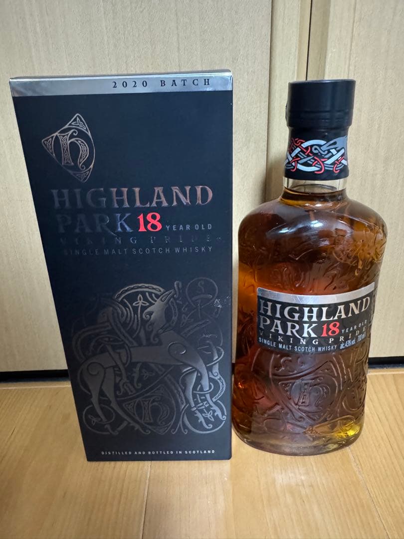 【未開封】HIGHLAND PARK 18年 VIKING PRIDE