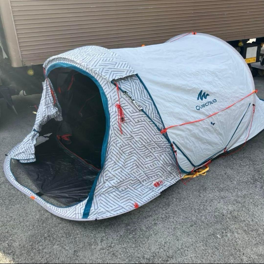 Quechua ツーリングテント ワンタッチテント 簡単設営 テント 2人用